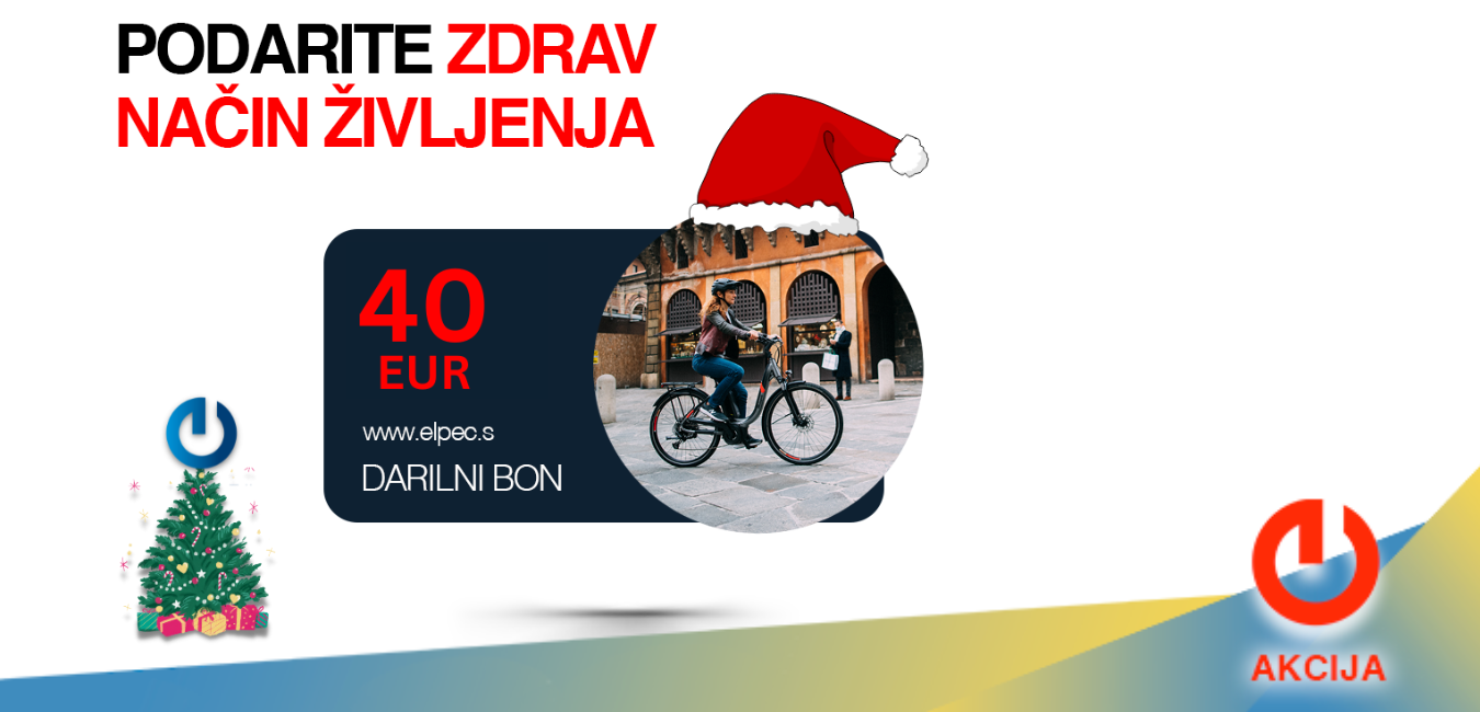 DARILNI BONI ELPEC eBikes: PODARITE ZDRAV NAČIN ŽIVLJENJA