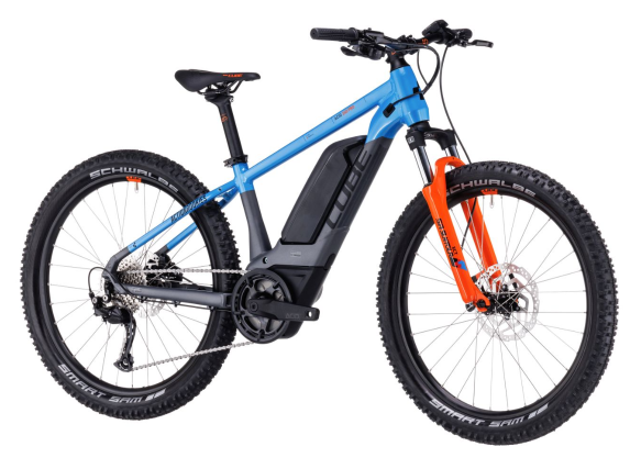 Električno kolo Cube Acid 24 Hybrid Rookie Pro, Modra