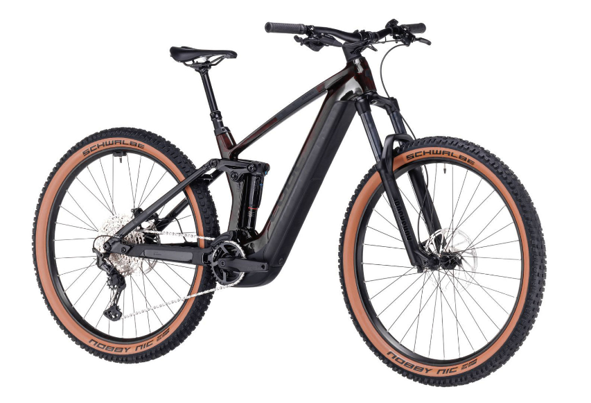 Električno Fully kolo CUBE Stereo Hybrid 140 HPC Race 750 Rdeča