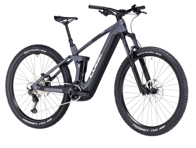 CUBE fully e-kolo Stereo Hybrid 140 HPC Race 750 siva